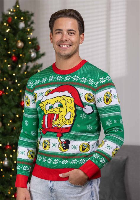 ugly sweater spongebob.